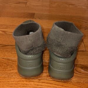 UGG Olive Green Slip-On Boots